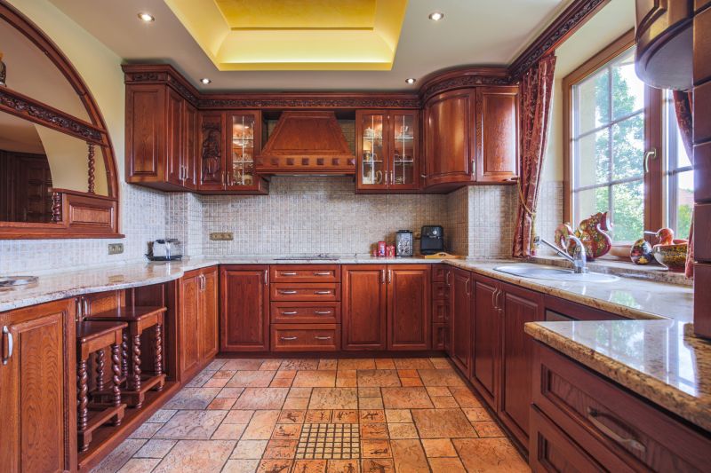 Built In Cabinetry Staining in Terre Haute, IN