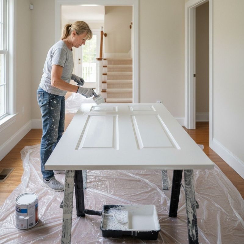 Interior Door Painting